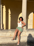 Jupe verte TATIANA