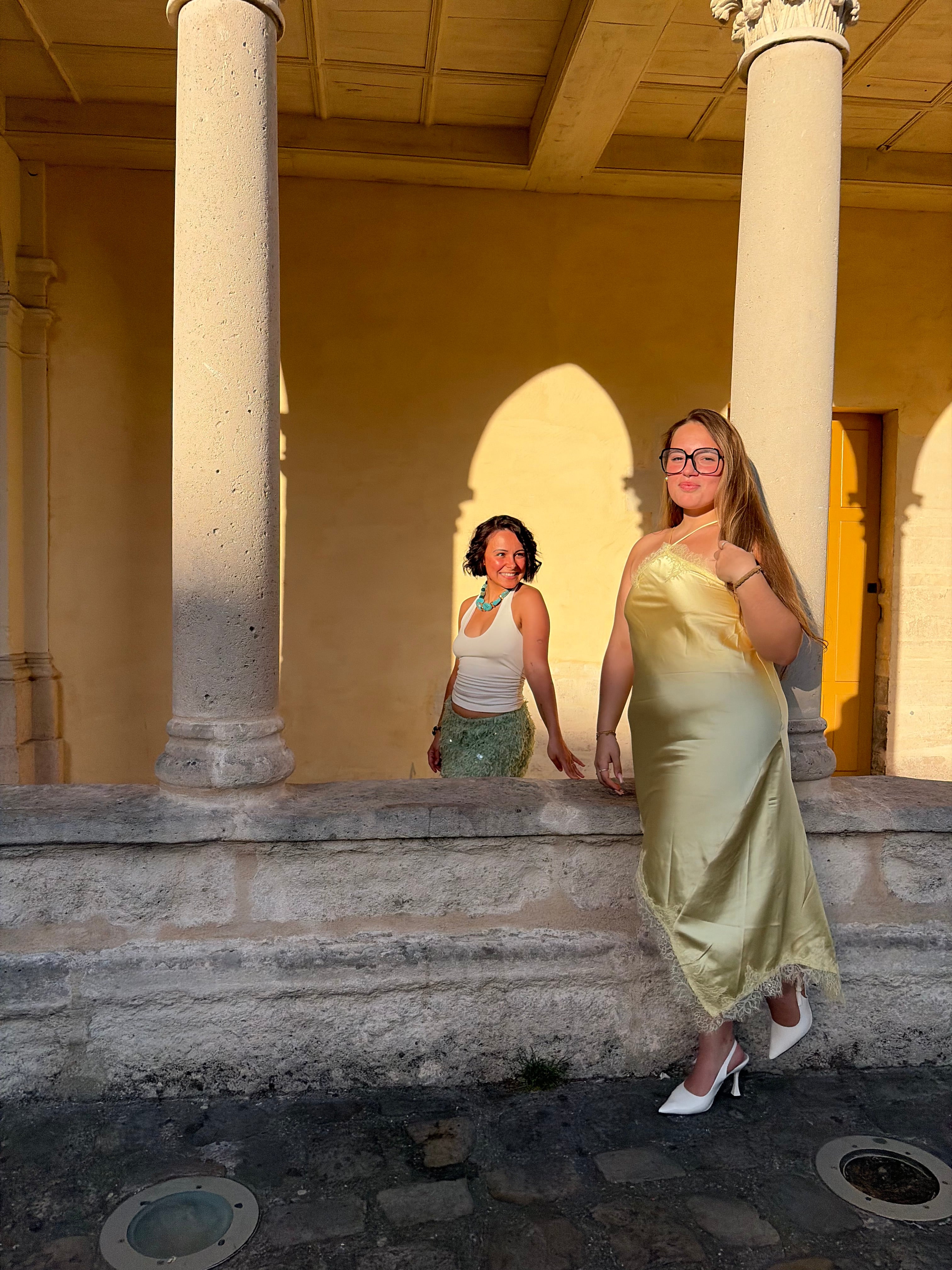Jupe verte TATIANA